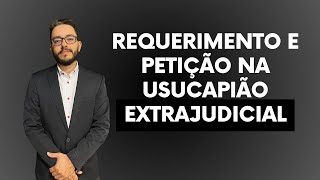 É ASSIM QUE FAÇO REQUERIMENTO E PETIÇÃO NA USUCAPIÃO [upl. by Aimar]