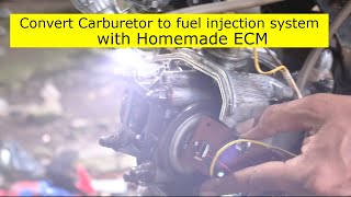 Convert carburetor to fuel injection [upl. by Attenov]