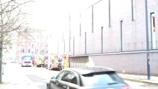 Cabot Circus Car Park Fire  Bristol  20th December 2016 [upl. by Pollerd]