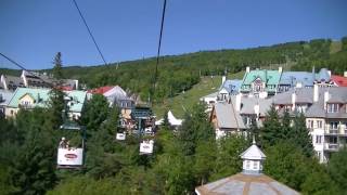 Remontée Mécanique Cabriolet Gondola Lift Tremblant [upl. by Holleran958]