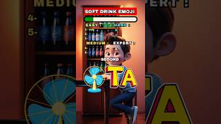 Guess the soft drinks by their emoji quiz challenge trivia softdrink [upl. by Slinkman]