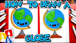 How To Draw A Globe [upl. by Yhtomiht]