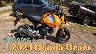 Hunter’s 2024 Honda Grom huntersoutdooradventures9681 viralvideo hondagrom minimoto [upl. by Tuneberg]