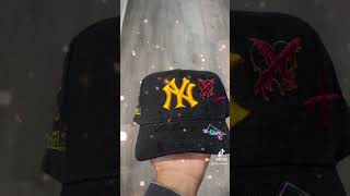 Custom New York Yankees hat 120 LIMITED etn customhats yankees bronx 161 nyc [upl. by Derward]