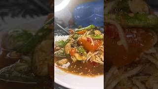 Papaya Salad Tutorial fyp food foodie foodlover papaya eating foodshow [upl. by Heath568]