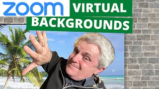 How to Get Virtual Backgrounds for Zoom  100 FREE Backgrounds [upl. by Jareb]