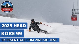 2025 Head Kore 99  SkiEssentialscom Ski Test Review [upl. by Marcella]