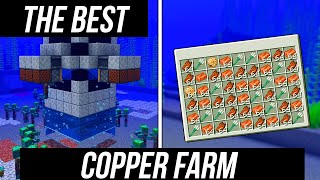 Building the best copper farm in minecraft java [upl. by Arod2]