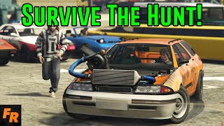 Gta 5 Challenge  Survive The Hunt 69  Yes Its The Funny Number [upl. by Irrem820]