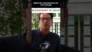 Mercury Mahadasha in 6th House Unlocking Hidden Strengths and Challenges  Astrology Insights [upl. by Ayila748]