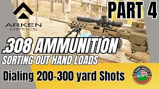 308 Hand loads 178g AMAX in my Remington 700 100 yard ZERO and dialing up 200 and 300 yard shots [upl. by Quickman]