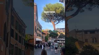 Transtevere  Rome Italy 🇮🇹 rometravel rometravelguide italytravel trastevere [upl. by Yatnohs]