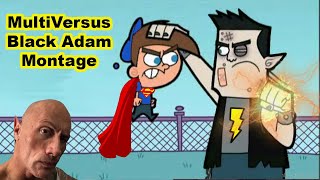 Black Adam more like Black Spasm MultiVersus Montage [upl. by Dj]