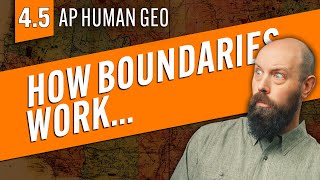 The FUNCTION of Political Boundaries AP Human Geography Review—Unit 4 Topic 5 [upl. by Yenhoj]