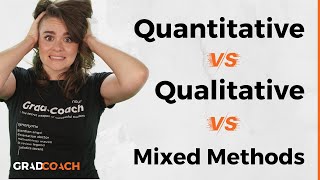 Qualitative vs Quantitative vs Mixed Methods Research How To Choose Research Methodology [upl. by Lyrret]