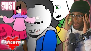 THEY KILLIN PEOPLE NOW  Glitchtale Season 2  Part 2 Reaction [upl. by Manda]