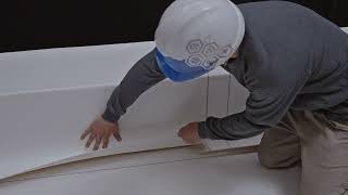 How to adhere PVC membranes on the flashing surfaces of a roof using SENTINEL S BONDING ADHESIVE [upl. by Dal27]