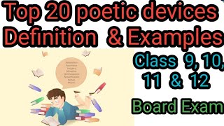 20 Top Poetic Devices You Need To Knowdefinition And Examples [upl. by Theo880]