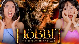 Foreign Girls React  The Hobbit The Desolation of Smaug  First Time Watch [upl. by Aniretake]