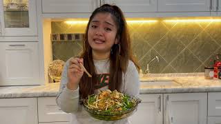 Fried Radish Cake using Nasi Impit Leftovers  Easy amp Fast Recipe [upl. by Edelsten199]