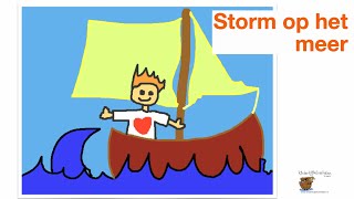 Storm op het meer je hoeft niet bang te zijn [upl. by Kenwood]