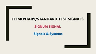 135 Signum Signal [upl. by Capp]