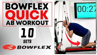 Bowflex Ab Workout  Core Bowflex Abs [upl. by Anoynek987]