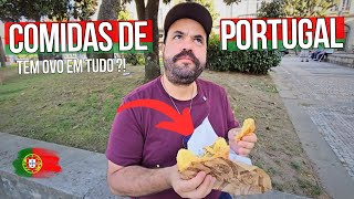 1 HORA DE VLOG PROVANDO COMIDAS PORTUGUESAS e CONHECENDO BRAGA EM PORTUGAL [upl. by Volnay]