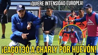 IMPRESIONANTE ENTRENAMIENTO de Cruz Azul con MARTÍN ANSELMI ¡YA REGAÑÓ AL PRIMERO Cruz Azul FICHAJE [upl. by Filiano855]