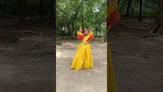 Joler ghate Deikha Ailam  Dance cover  Dhamail dance shorts radhakrishna ytshorts [upl. by Nailuj246]