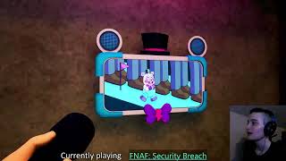 HERE COMES VANNY  FNAF Security Breach  Part 2 LIVE [upl. by Nnylyahs840]