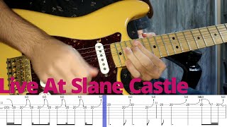 RHCP  Slane Castle Intro Play Along TAB [upl. by Ahsieket]