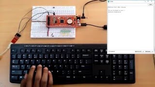 USB HOST Keyboard in LPC1768 [upl. by Kandy]