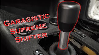 Garagistic Supreme Short Shifter Comparison VS OEM Shifter In A BMW E30 [upl. by Philippa113]