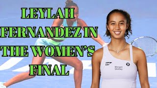 Leylah Fernandez Heads to Womens Singles Final  Tennis News [upl. by Htaek]