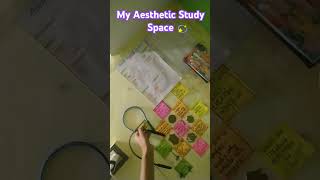 My Aesthetic Study Space💫 as a CBSE 11th grader✨study motivation neetaspirant studytips neet [upl. by Carisa]