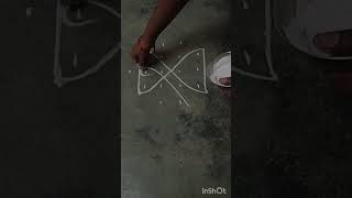 51 easy Friday rangoli vakitlomuggulu amp designs shortsviral shorstvideo youtubeshorts shorts🌹 [upl. by Sollars]