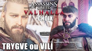 ASSASSINS CREED VALHALLA  TRYGVE et VILI  CHOIX DU JARL SNOTINGEHAM  Conséquences Différences [upl. by Ecertap999]