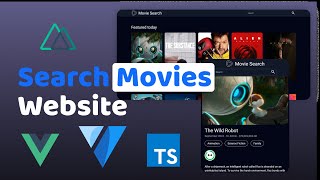 Build a Movie Search Web App with Vue and Nuxtjs 🎬✨Part 1 [upl. by Nohtahoj]