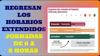 ¿CUÁNTO SE PAGARÁ EN LOS HORARIOS EXTENDIDOS ESCUELA ES NUESTRA [upl. by Nylyahs]