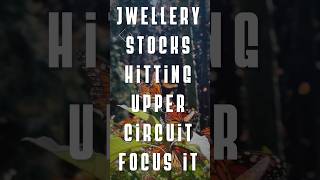 Jwellery Stocks Hitting Upper Circuits Disruptive Fast Wealth Creators stockmarket wealth [upl. by Alehcim]