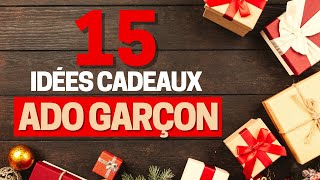 15 Idées Cadeaux pour Adolescent Garçon Noël 2024 [upl. by Enirahtac]