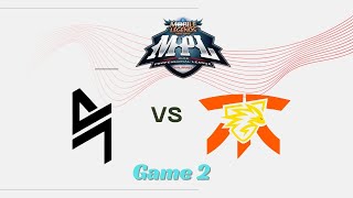 BLACKLIST vs FNATIC ONIC PH GAME 2 MPL PH S14 REGULER SEASON [upl. by Abey502]