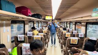 EXECUTIVE CHAIR CAR EC COACH INTERIORS of Ahmedabad  Mumbai Central IRCTC Tejas Express 82902 [upl. by Soalokin252]