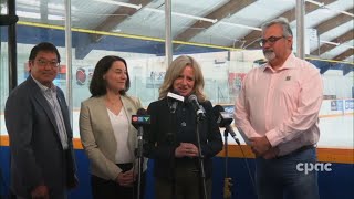 Alberta NDP Leader Rachel Notley makes a policy announcement in Lethbridge – May 9 2023 [upl. by Nare]