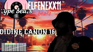 Didine Canon 16 X Elfenexx11  Type beat “ Night Call quot  DZ Freestyle instrumental [upl. by Ennaehr]