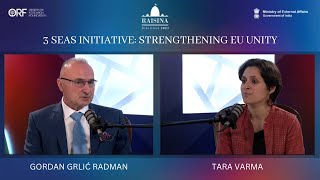 Gordan Grlić Radman Croatia In Conversation With Tara Varma USA  Raisina Dialogue 2023 [upl. by Nylireg]