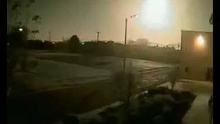 Meteor lights up night sky above Utah Nov 2009 [upl. by Rodmur430]