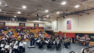 Page Middle School 8th Grade Band 2023  Byzantine Dances [upl. by Edda201]