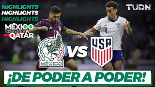 Resumen y goles  México vs Estados Unidos  Eliminatoria Qatar 2022  TUDN [upl. by Ailisab281]